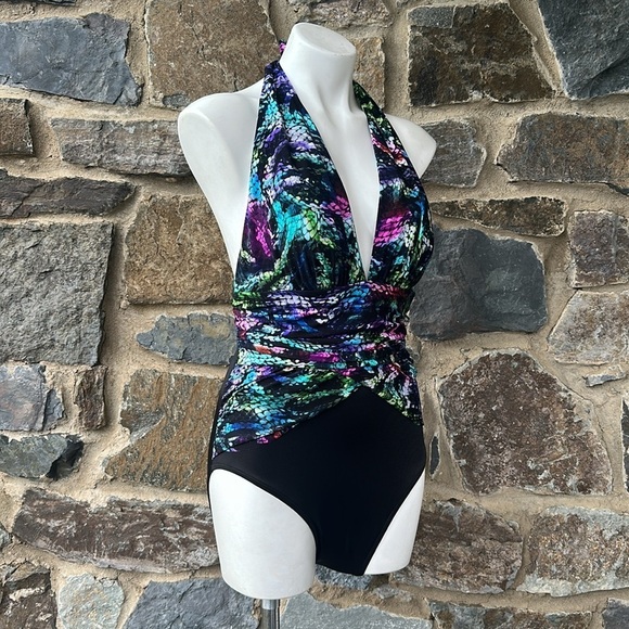 MagicSuit Multicolor Jenn Halter One-Piece Swimsuit Size 6 - Picture 5 of 8